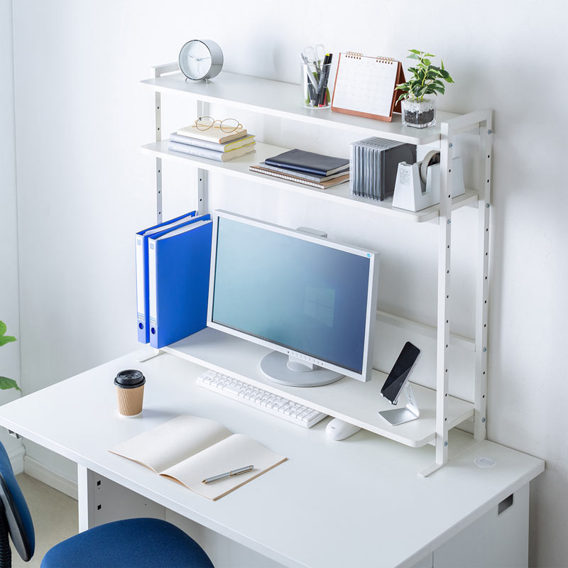 机の上の収納アイデア10選 卓上ラック・小物の収納・デスクと収納一体家具の事例を紹介