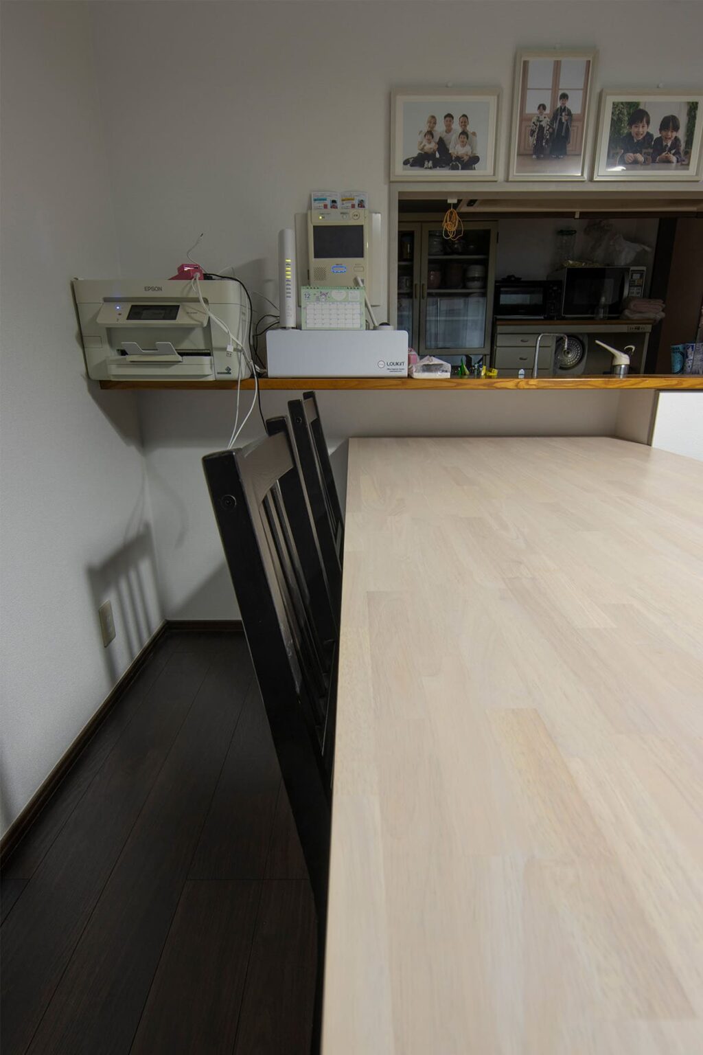 リビングの中心に - Tavola ダイニングテーブル スチール脚(RO)- マルゲリータお客様事例