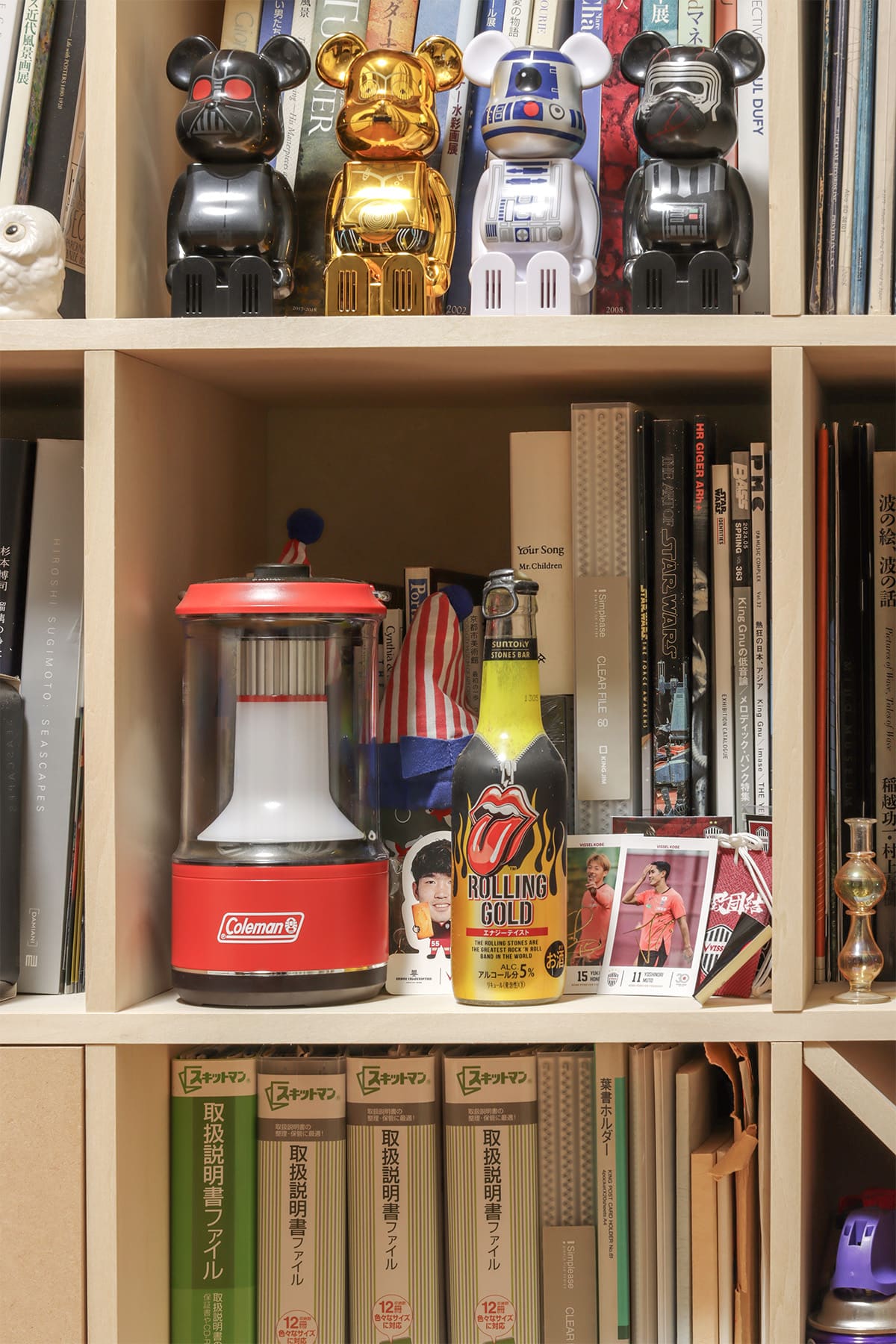 リビングのレコード棚 - Shelf 壁一面の本棚 奥行350mm - マルゲリータお客様事例