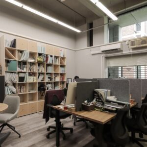 京都大学科学研究所の研究室に - Shelf 壁一面の本棚 奥行350mm - マルゲリータお客様事例