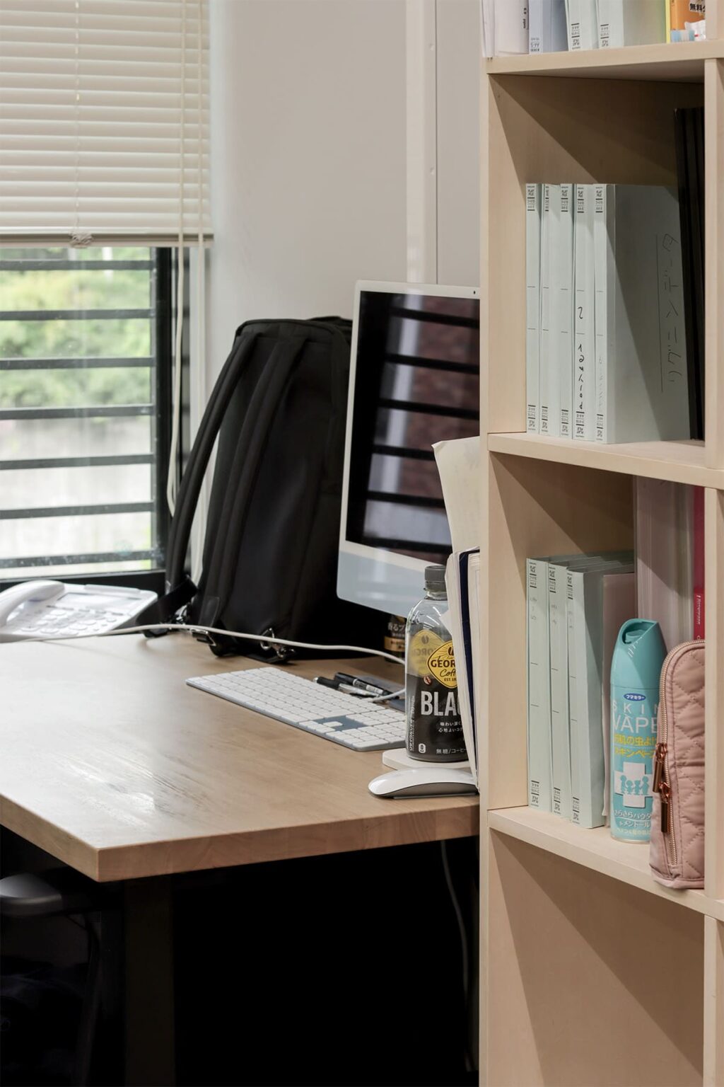 京都大学科学研究所の研究室に - Shelf 壁一面の本棚 奥行350mm - マルゲリータお客様事例