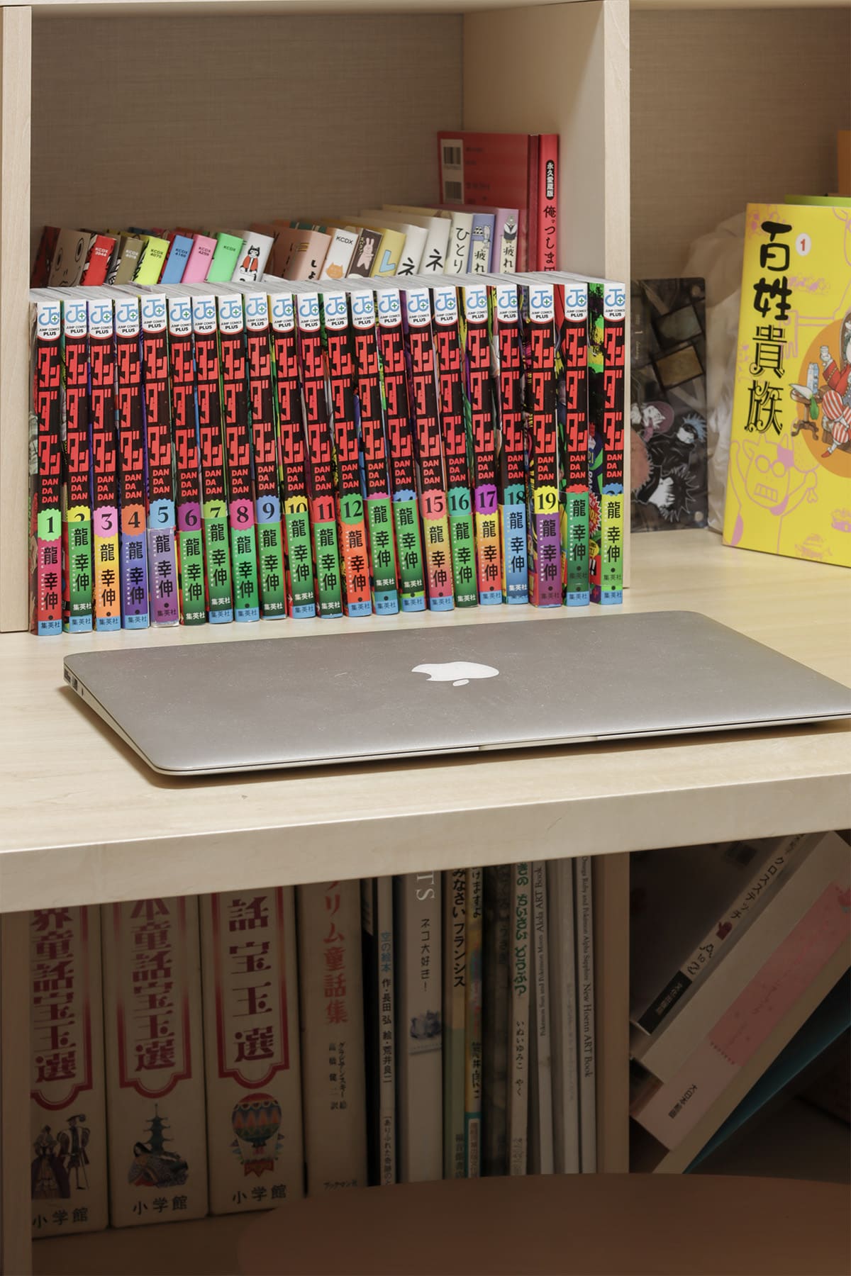 壮大なコミック本専用の書斎 - Shelf 壁一面のコミック本棚 奥行180mm - マルゲリータお客様事例