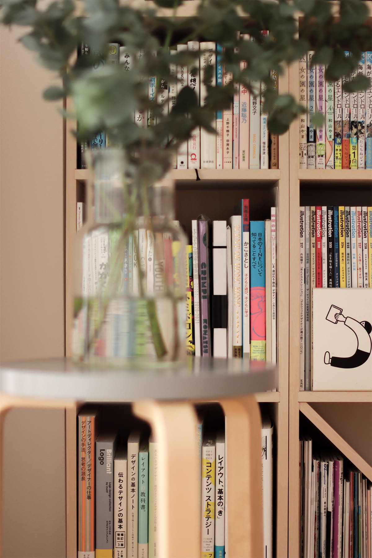 広々としたリビングに - Shelf ロータイプ本棚 - マルゲリータお客様事例