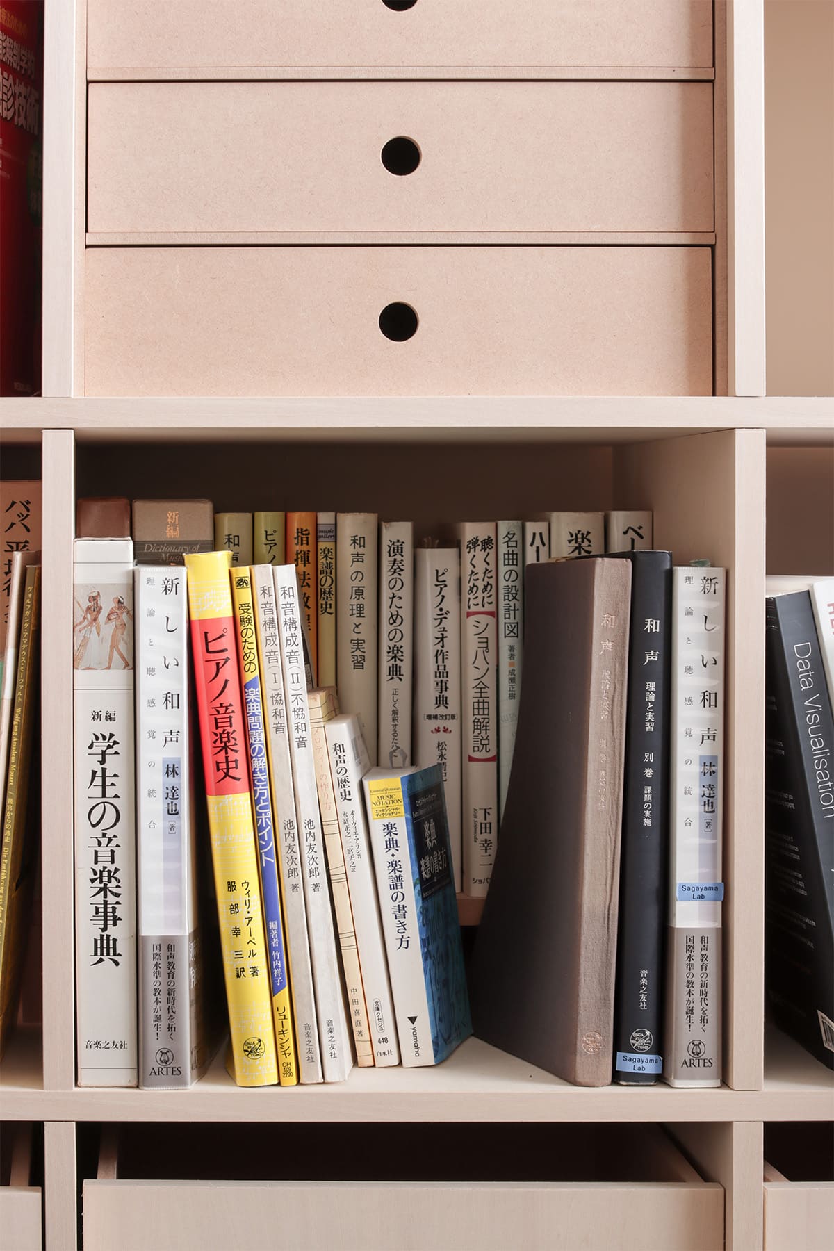 聴覚研究を支える、壁一面本棚の研究室 - Shelf 壁一面の本棚 奥行350mm - マルゲリータお客様事例