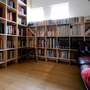 書斎および子供部屋の本棚 - Shelf 壁一面の本棚 奥行250mm - マルゲリータお客様事例
