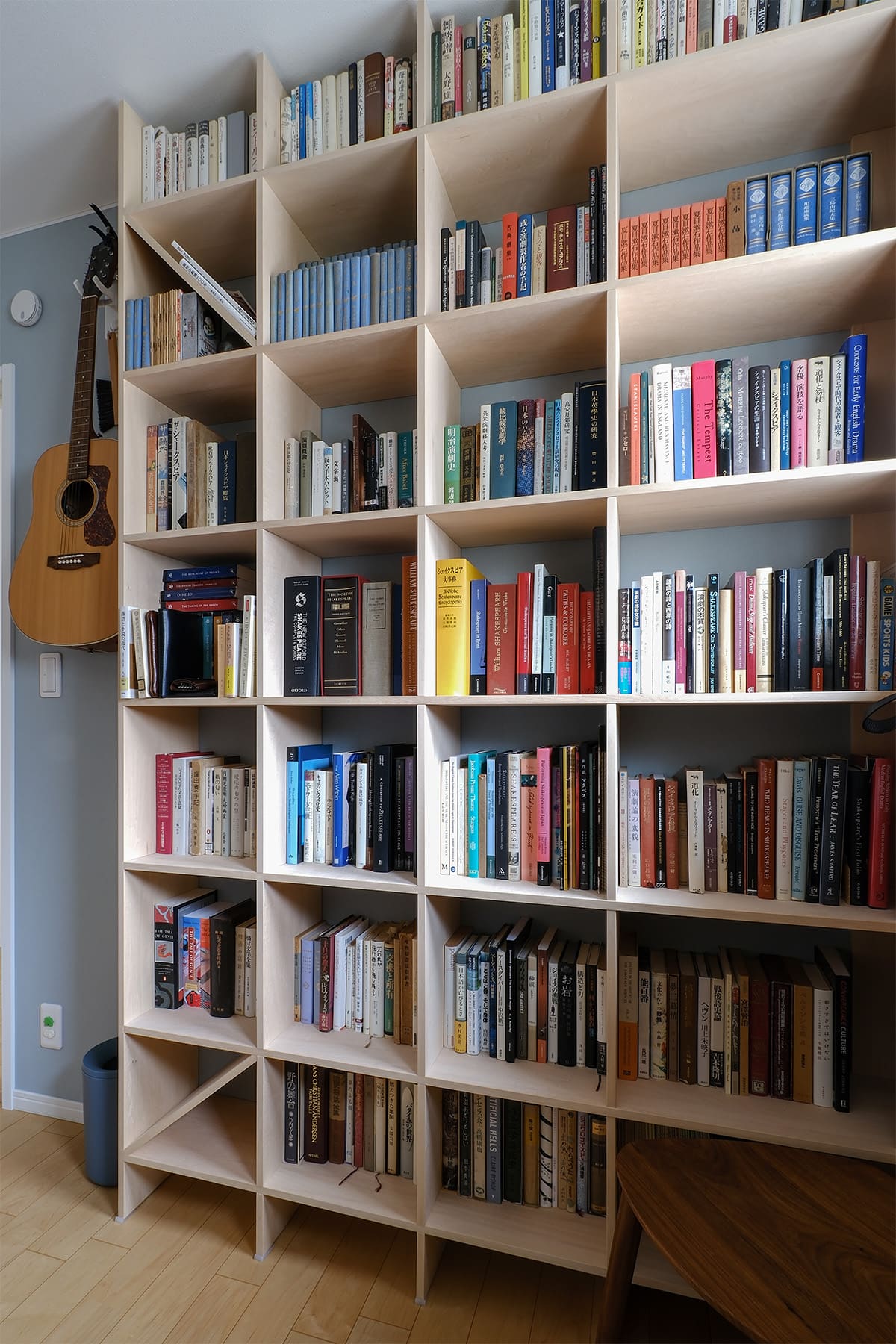 書斎および子供部屋の本棚 - Shelf 壁一面の本棚 奥行250mm - マルゲリータお客様事例