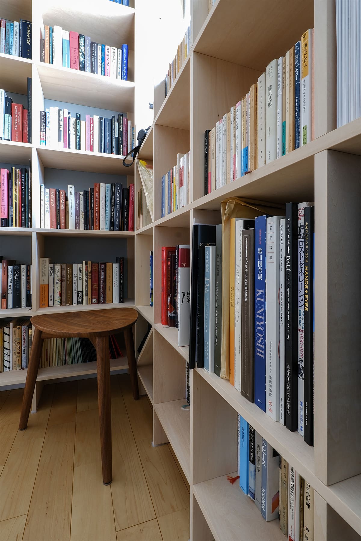 書斎および子供部屋の本棚 - Shelf 壁一面の本棚 奥行250mm - マルゲリータお客様事例