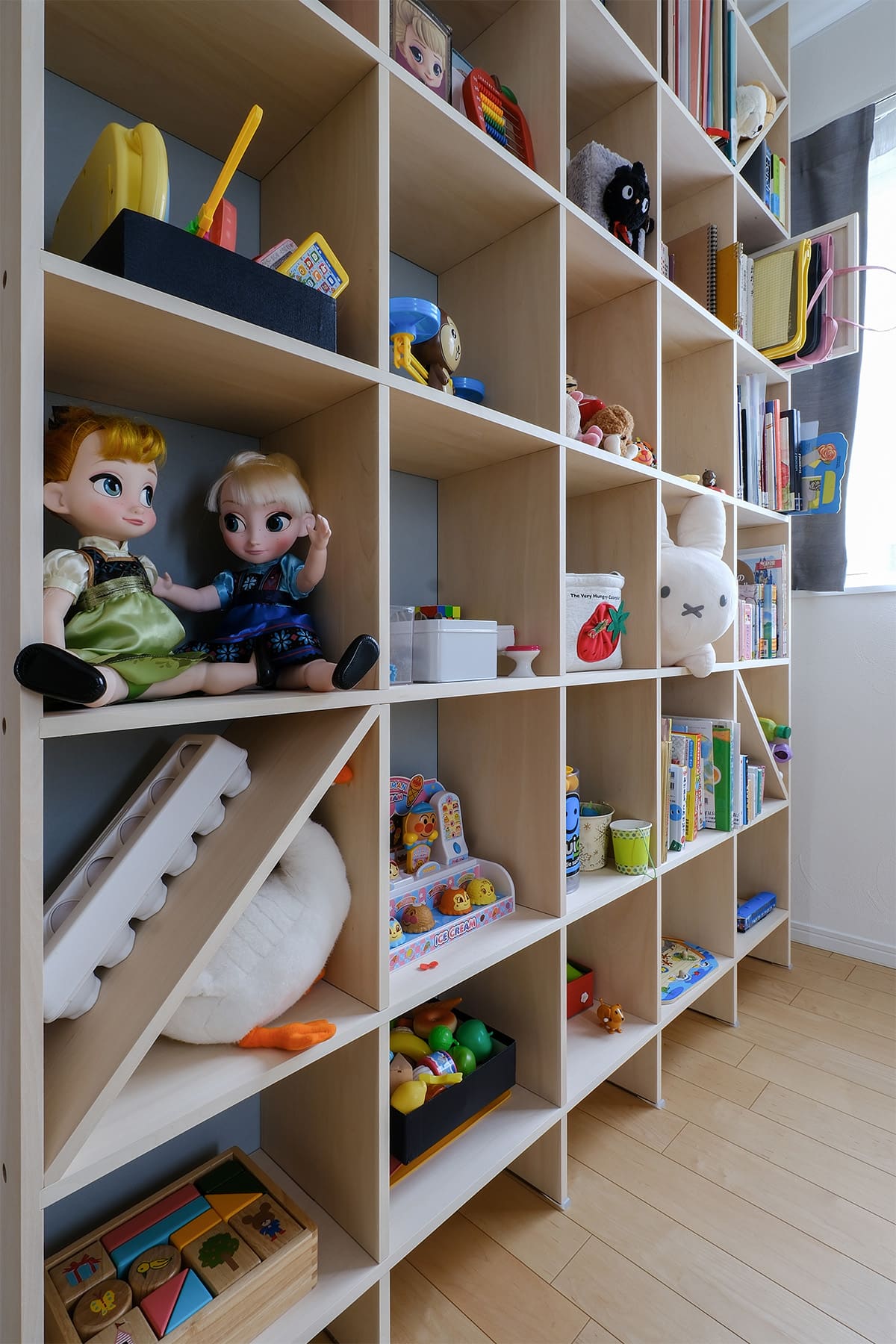 書斎および子供部屋の本棚 - Shelf 壁一面の本棚 奥行250mm - マルゲリータお客様事例