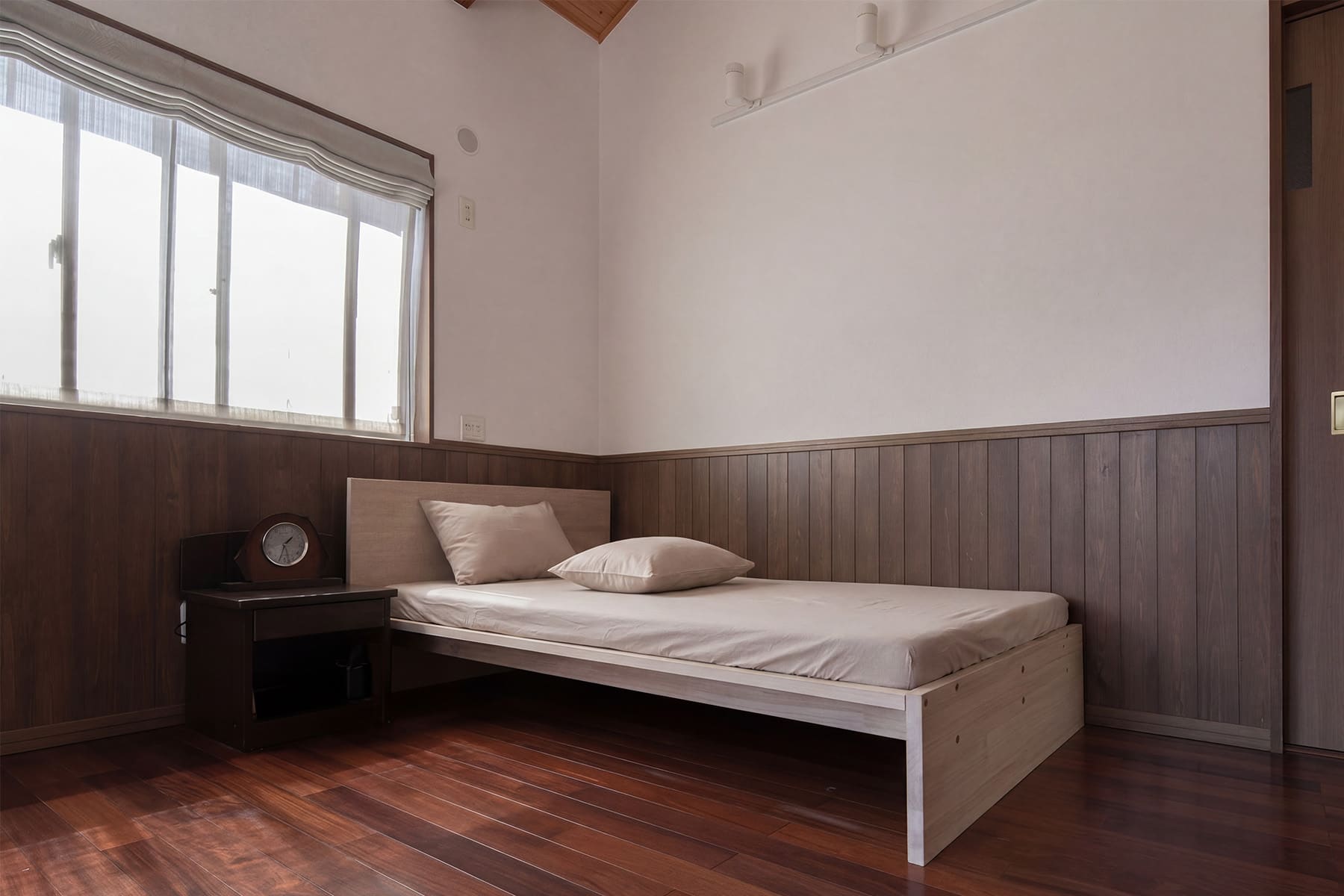 シンプルなベッド - Letto ひのきすのこベッド Z型 - マルゲリータお客様事例