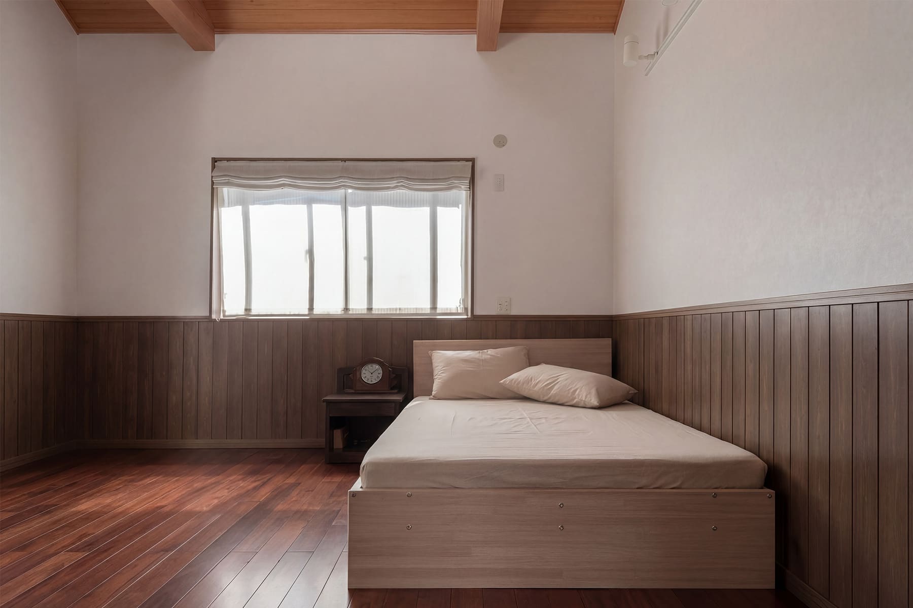 シンプルなベッド - Letto ひのきすのこベッド Z型 - マルゲリータお客様事例