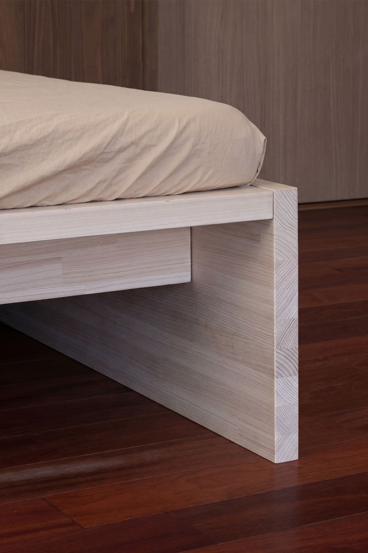 シンプルなベッド - Letto ひのきすのこベッド Z型 - マルゲリータお客様事例