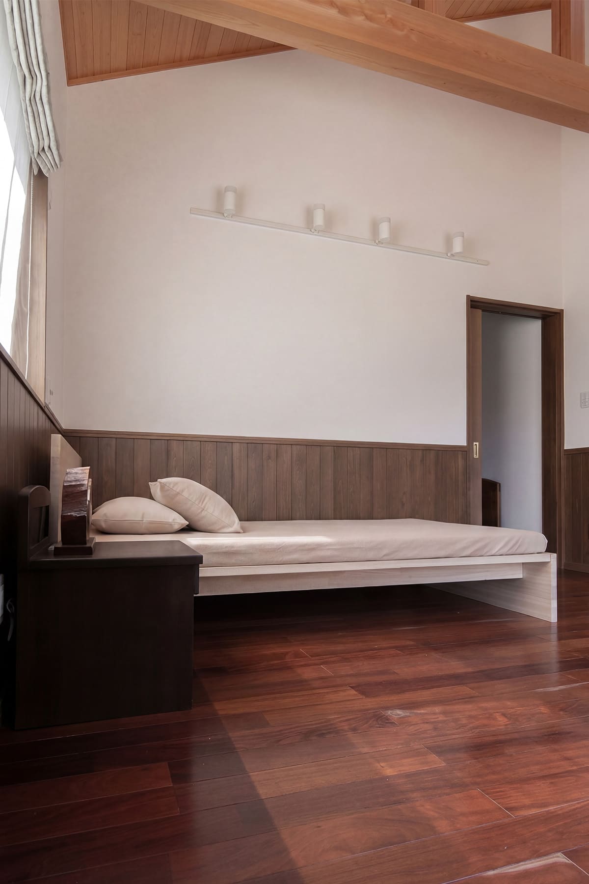 シンプルなベッド - Letto ひのきすのこベッド Z型 - マルゲリータお客様事例