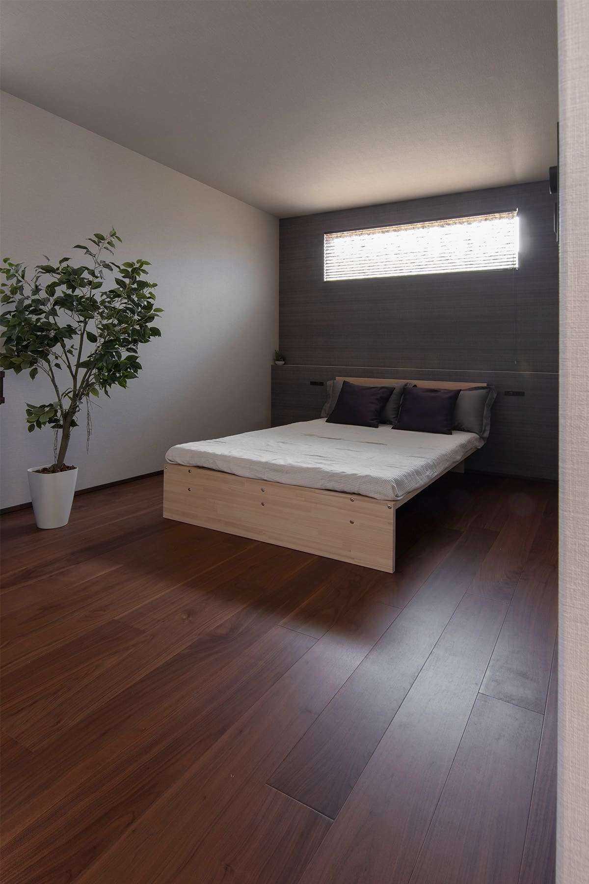 シンプルなベッド - Letto ひのきすのこベッド Z型 - マルゲリータお客様事例