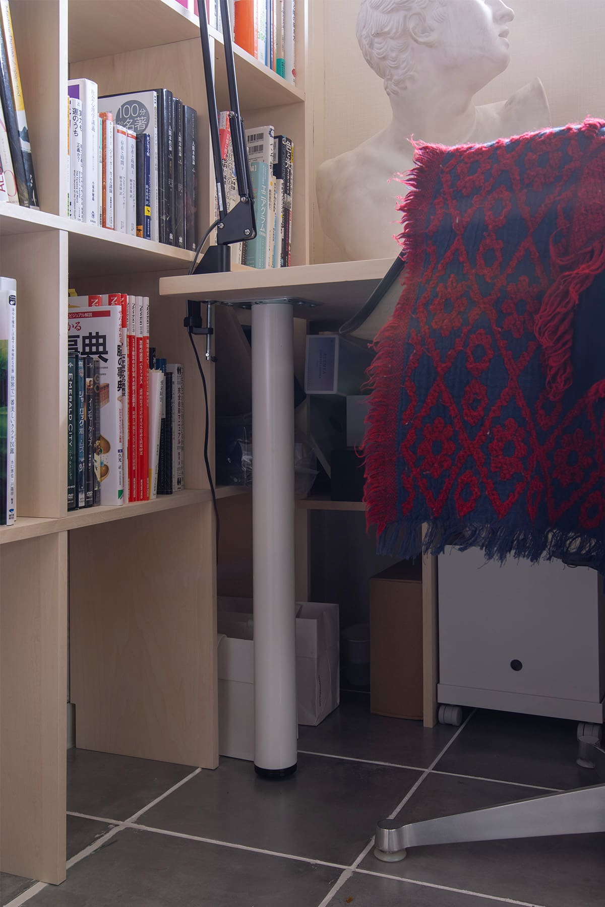 趣味のアトリエに - Shelf 壁一面の本棚 奥行250mm - マルゲリータお客様事例
