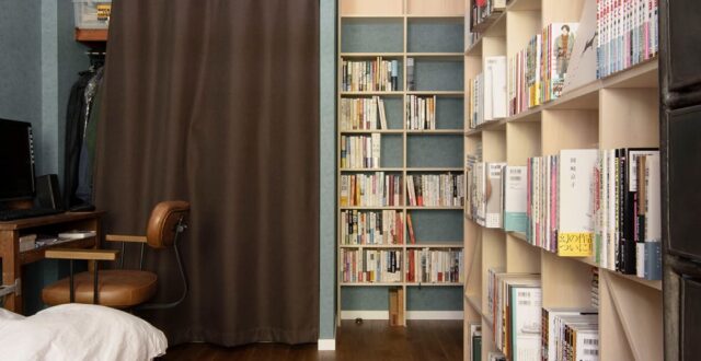 【File 757】書斎の壁面収納 - Shelf 壁一面の本棚 - マルゲリータお客様事例