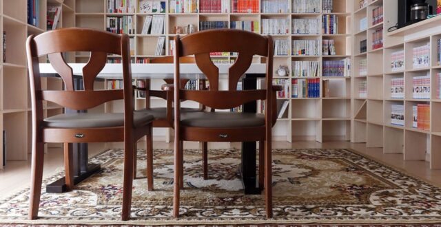 【File 930】- Shelf 壁一面の本棚 奥行250mm - マルゲリータお客様事例