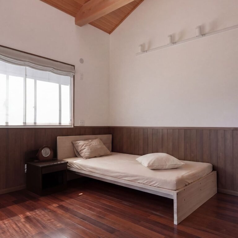 シンプルなベッド - Letto ひのきすのこベッド Z型 - マルゲリータお客様事例